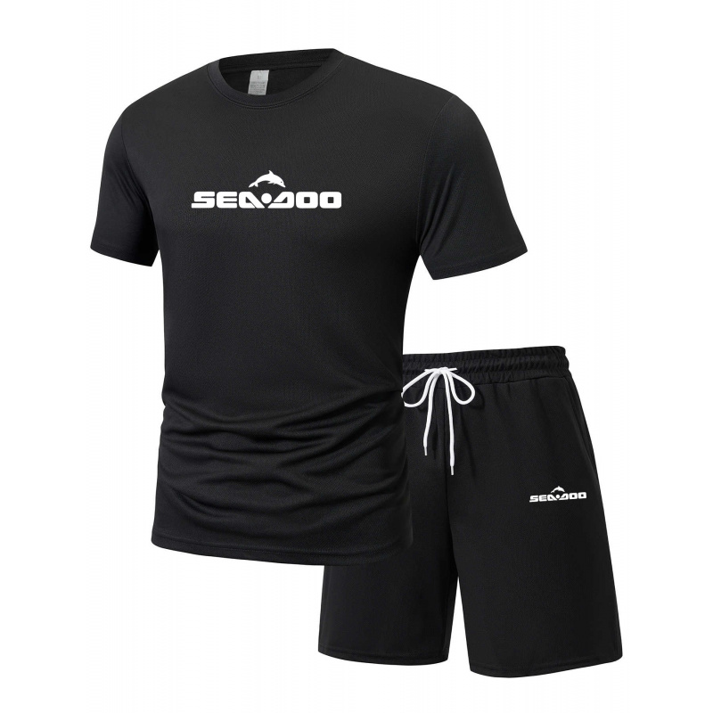 Summer Clothing For Young Men - Sea Doo Seadoo Moto Printed Men's
