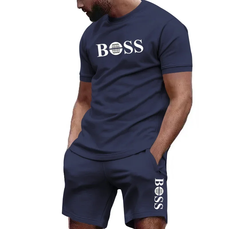 Summer Clothing For Young Men - 2026Summer Men's Two-piece Mesh Tracksuit, Short-sleeve