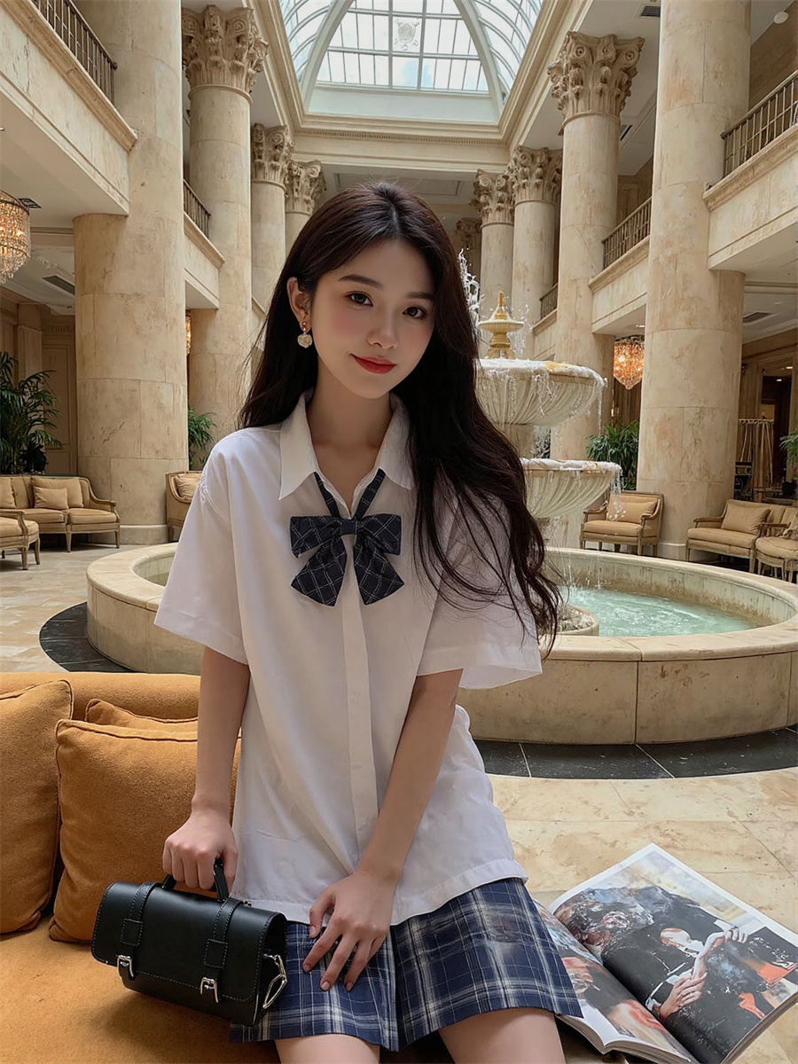 Summer Clothing Trends For Women - Short Sleeve Korean Style Shirts Long