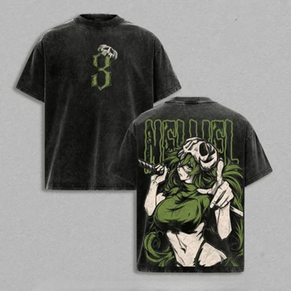 Summer Clothing Italy - Anime BLEACH Printed T Shirt Nelliel