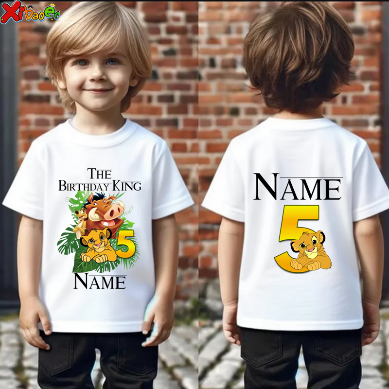 Summer Clothing For Baby Boy - Birthday Boy Shirts 5th Kids Matching