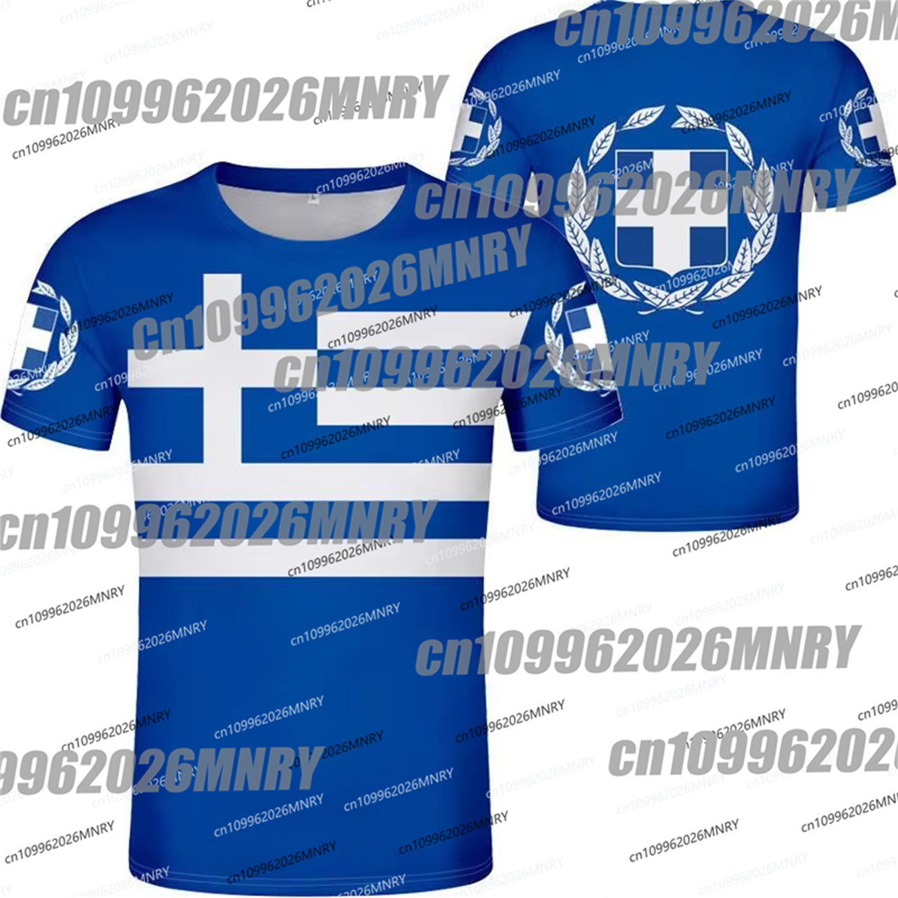 Summer Clothing For Greece - Hellas Totem Greece Emblem Graphic T
