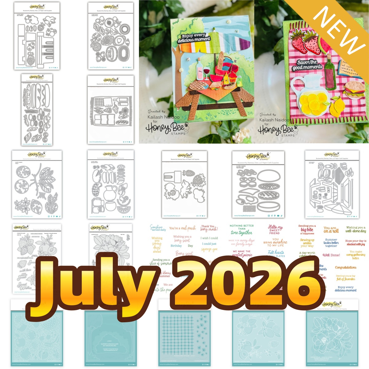 Summer Clothing Release - July 2026 New Summer Backyard Basket