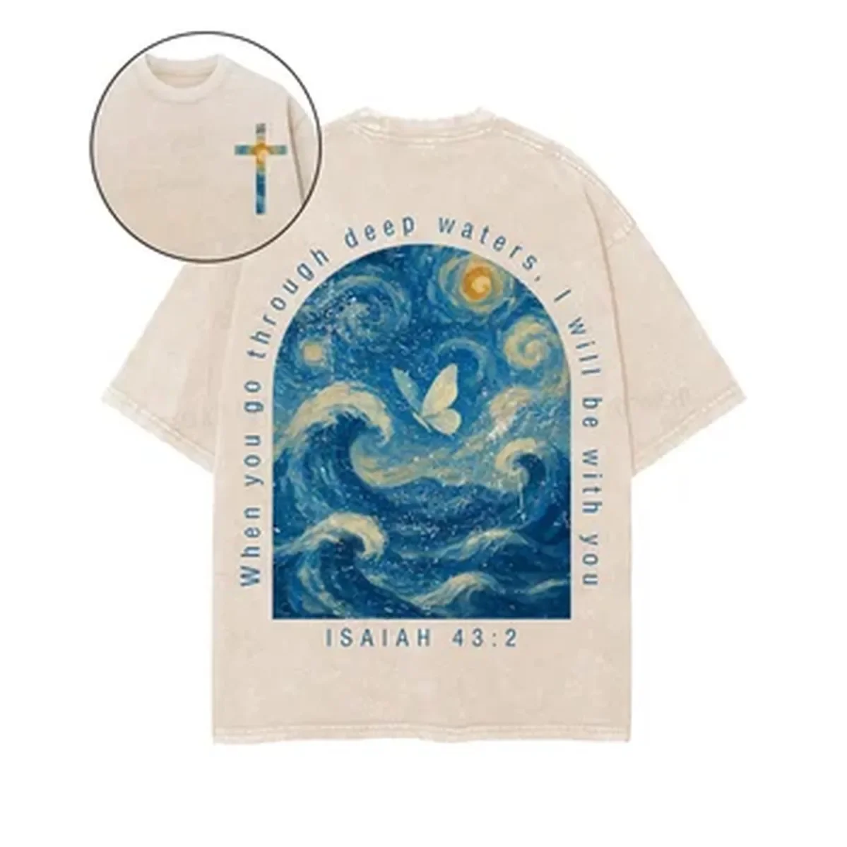 Summer Clothing Italy - Butterfly Art Printed T-shirt Men Women