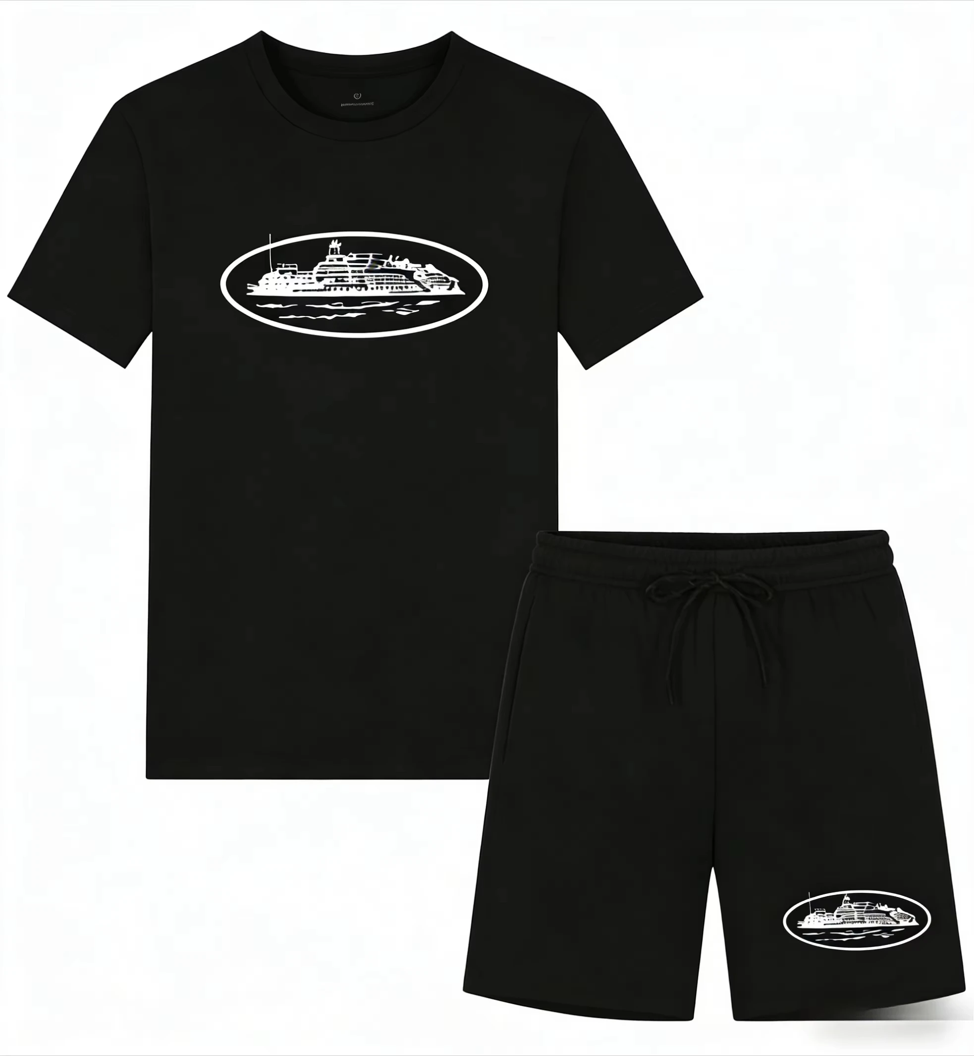Summer Clothing For Young Men - 2026 Summer New Small Boat Printed