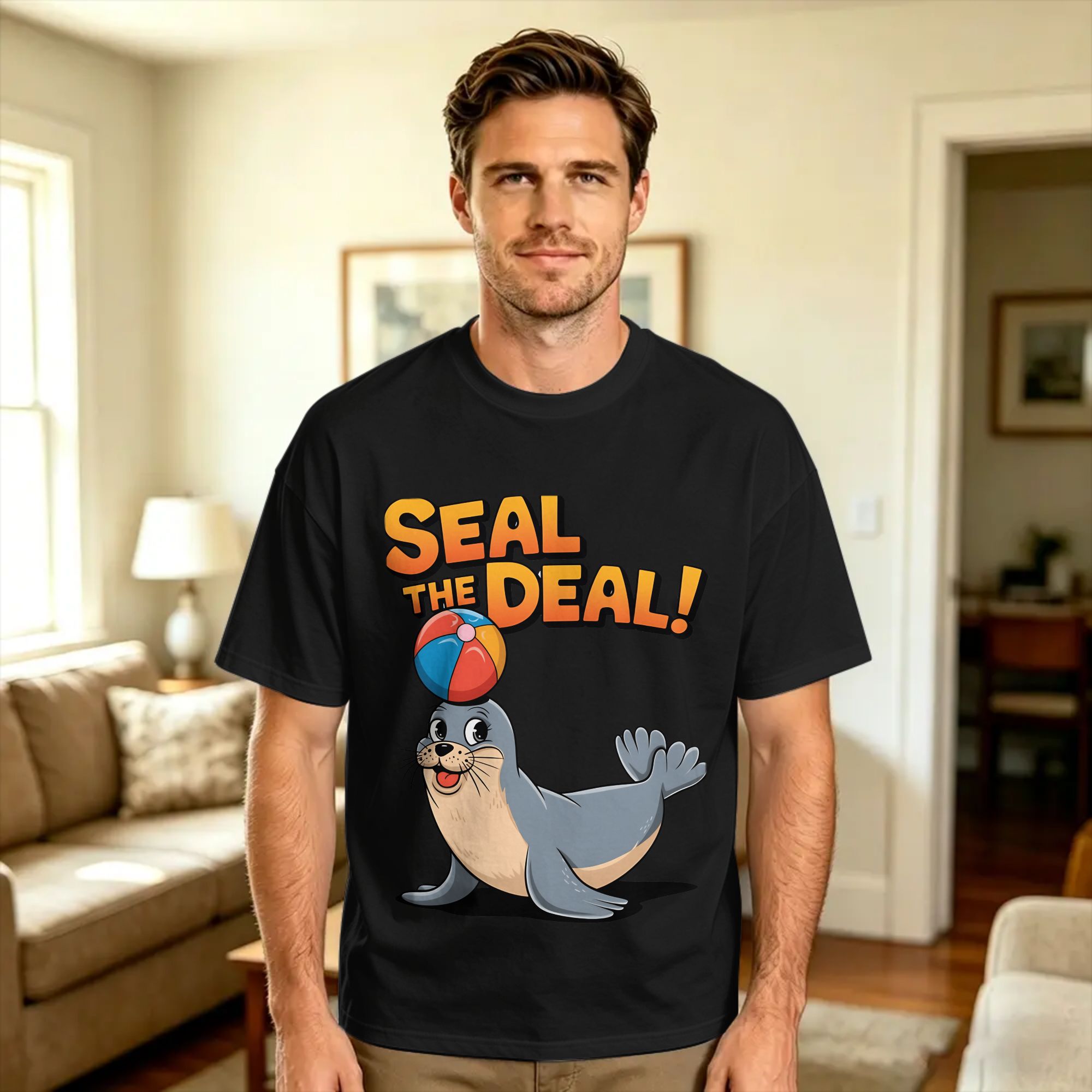 Summer Clothing Deals - Seal The Deal T-Shirt Hippie T