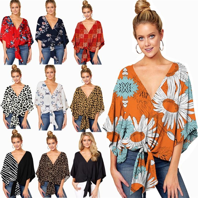 Summer Clothing Online - plus Size Women's Blouse S5XL Spring