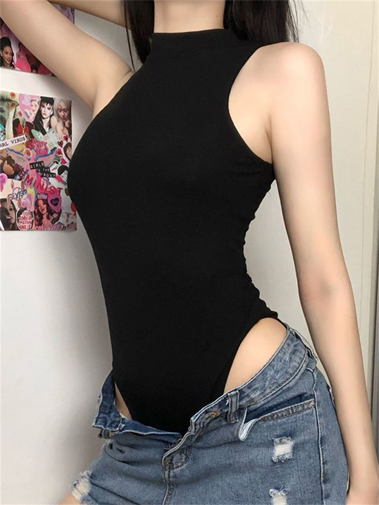 Harajuku Solid Jumpsuit Women  - Summer Clothing Vintage 评论和价格