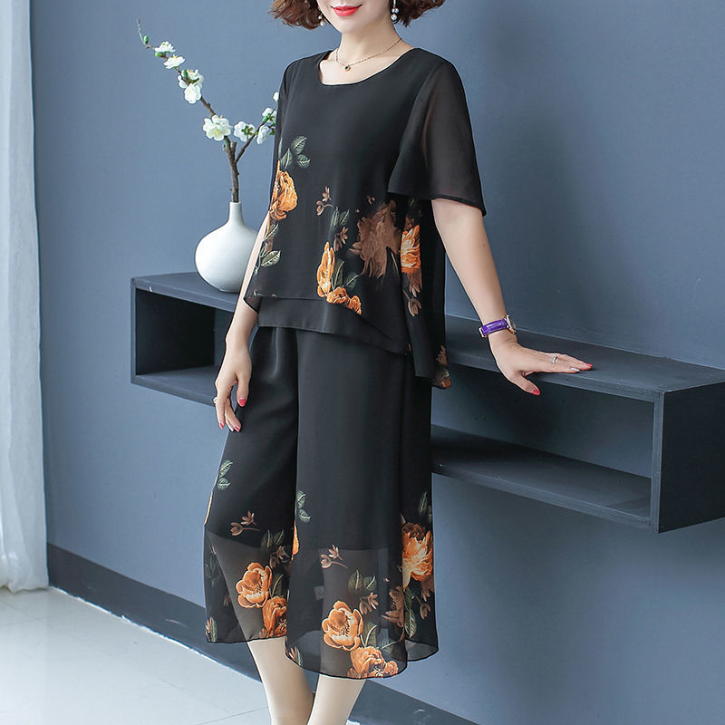 Elegant Fashion Floral Printin - Summer Clothing Vintage 评论和价格