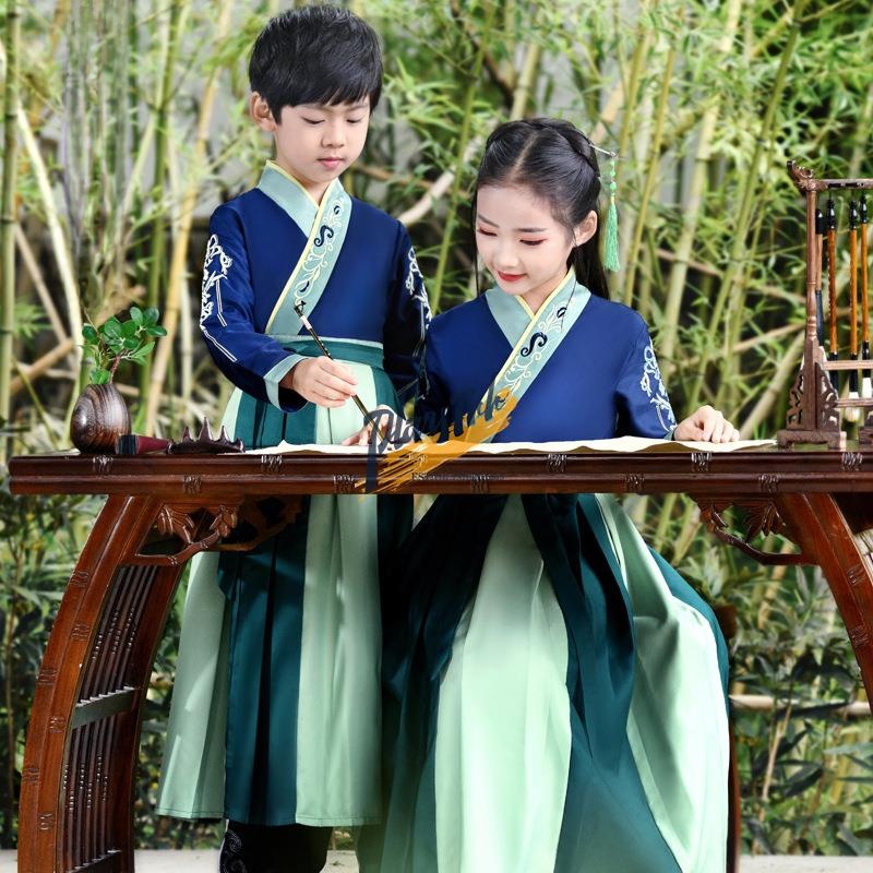Boys Hanfu Summer Thin Short S - Summer Clothing Online 评论和价格