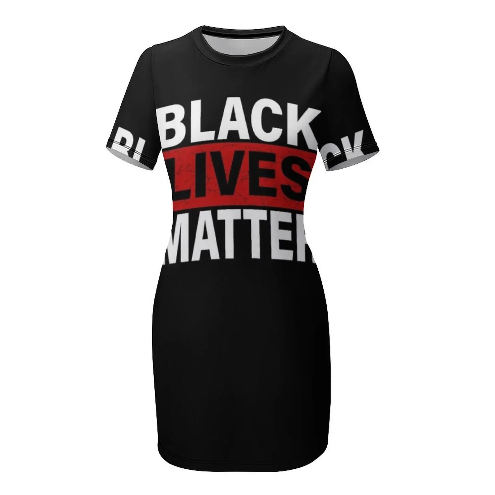 Black Lives Matter T-Shirt Wit - Summer Clothing Line Names 评论和价格