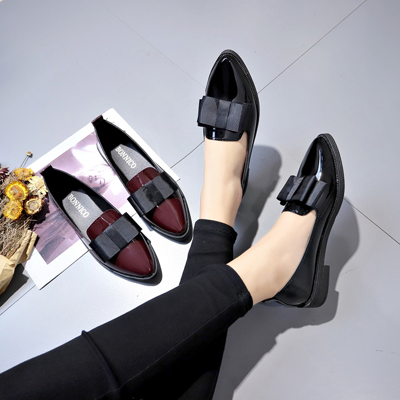 Black/ Wine Red Patent Leather - Summer Clothing Stores 评论和价格