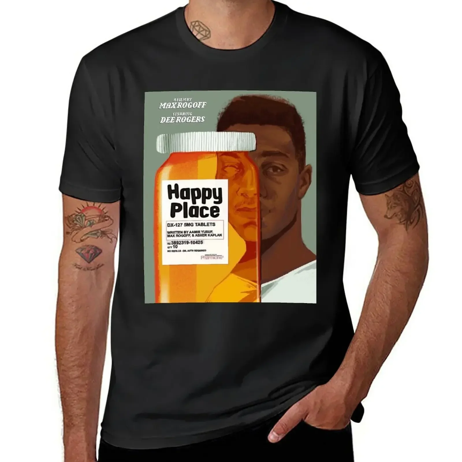 Happy Place T-Shirt vintage qu - Summer Clothing Places 评论和价格