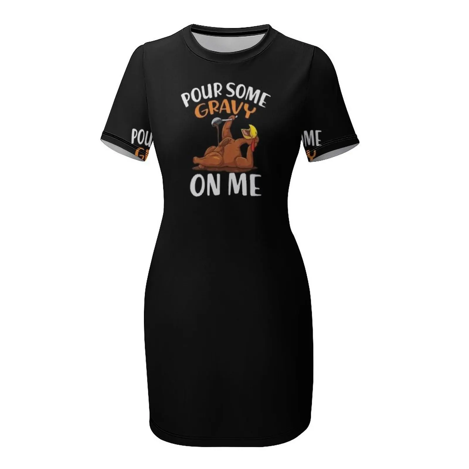 Pour Some Gravy on Me Short-Sl - Summer Clothing Online 评论和价格