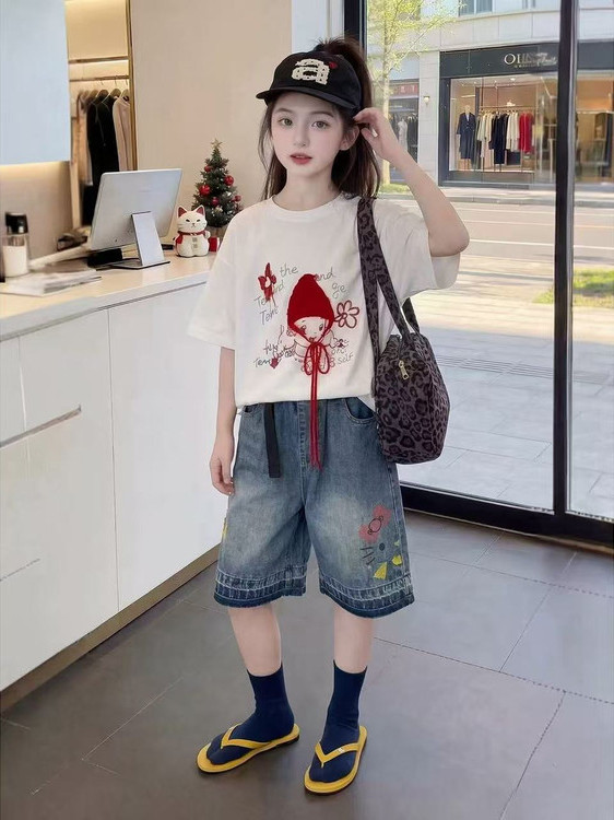 Girls Summer Short Sleeve T-Sh - Summer Clothing Online 评论和价格