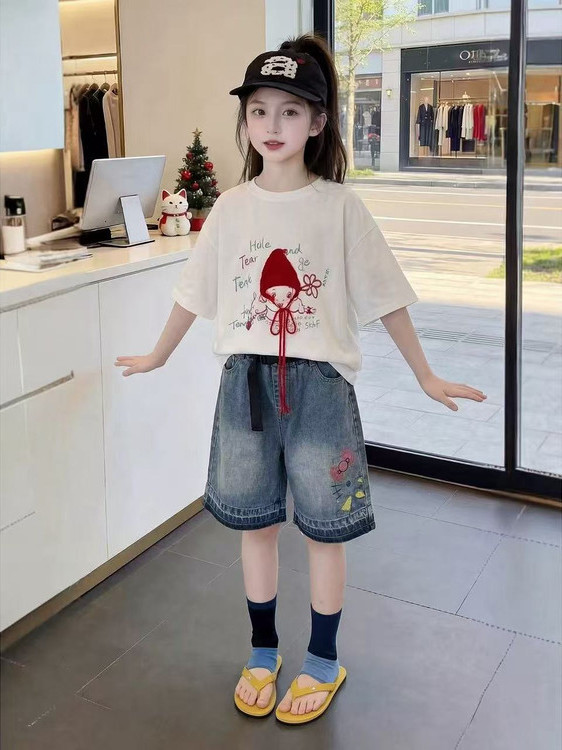Girls Summer Short Sleeve T-Sh - Summer Clothing Online 评论和价格