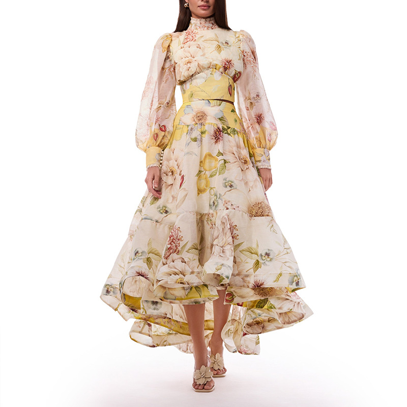 Summer Flower Print Holiday 2  - Summer Vacation Clothing Women 评论和价格