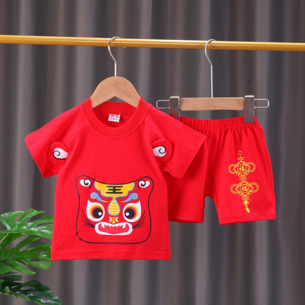 Summer Baby Set Boy Chinese st - Summer Clothing For Baby Boy 评论和价格