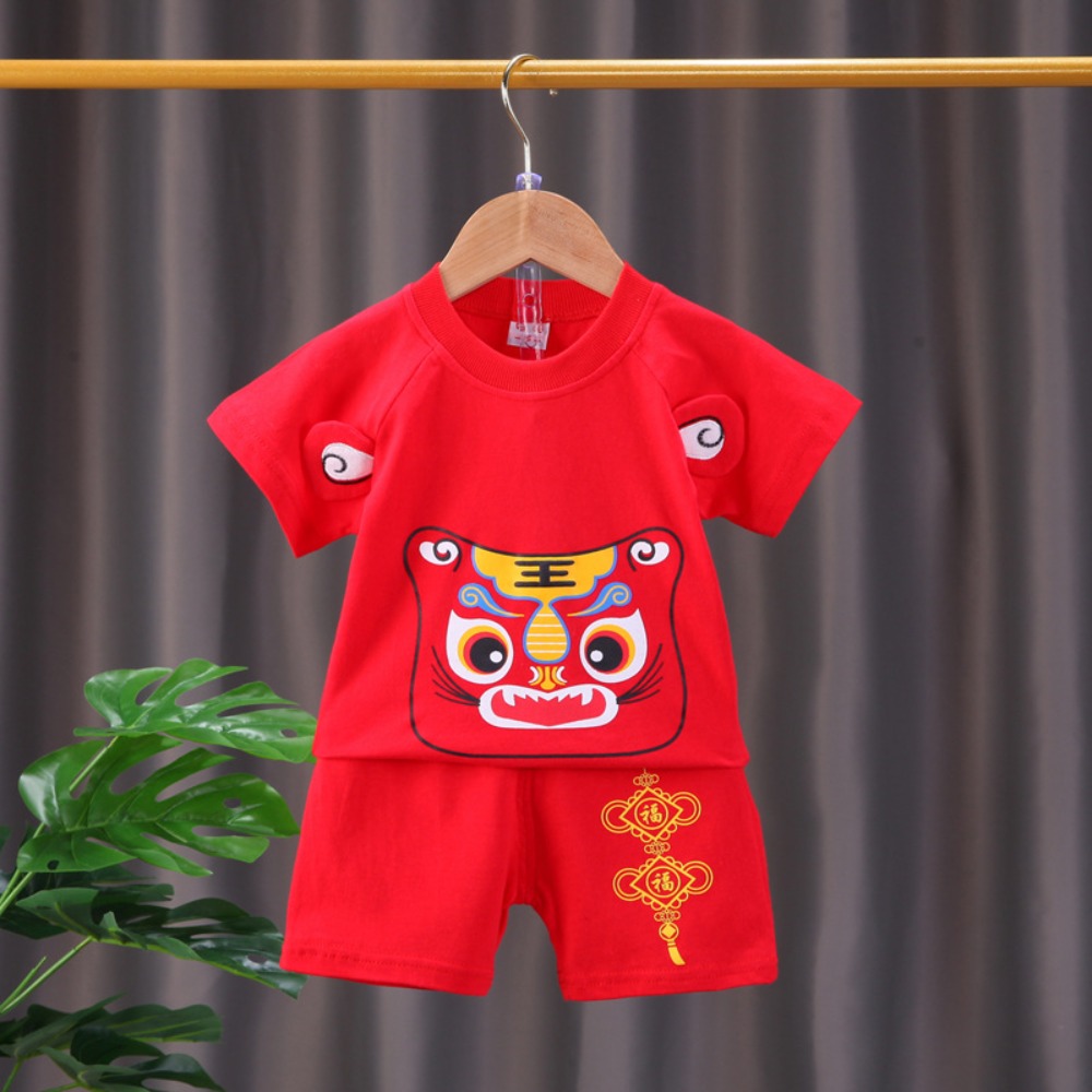 Summer Baby Set Boy Chinese st - Summer Clothing For Baby Boy 评论和价格