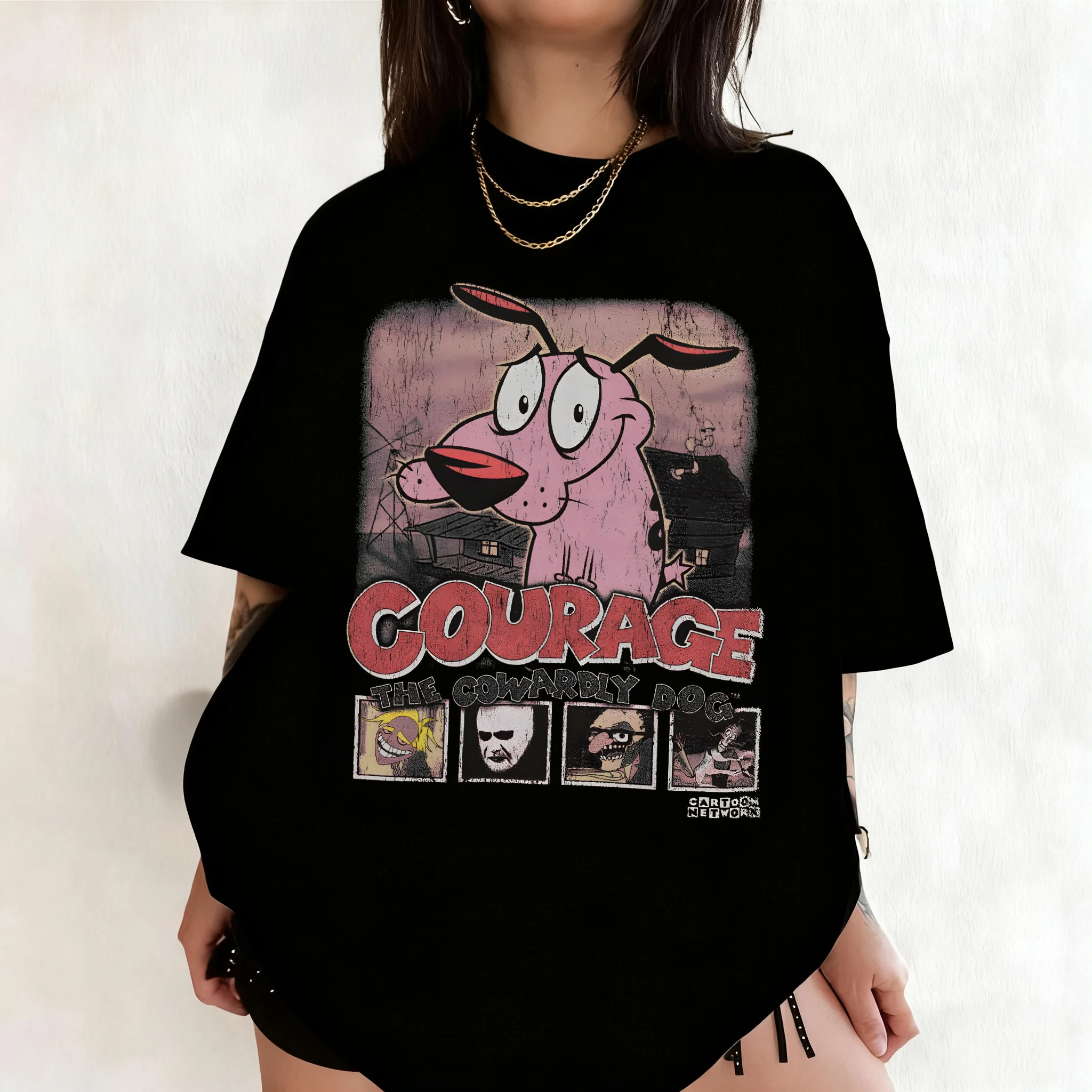 Summer Vintage Courage The Cow - Summer Clothing Vintage 评论和价格