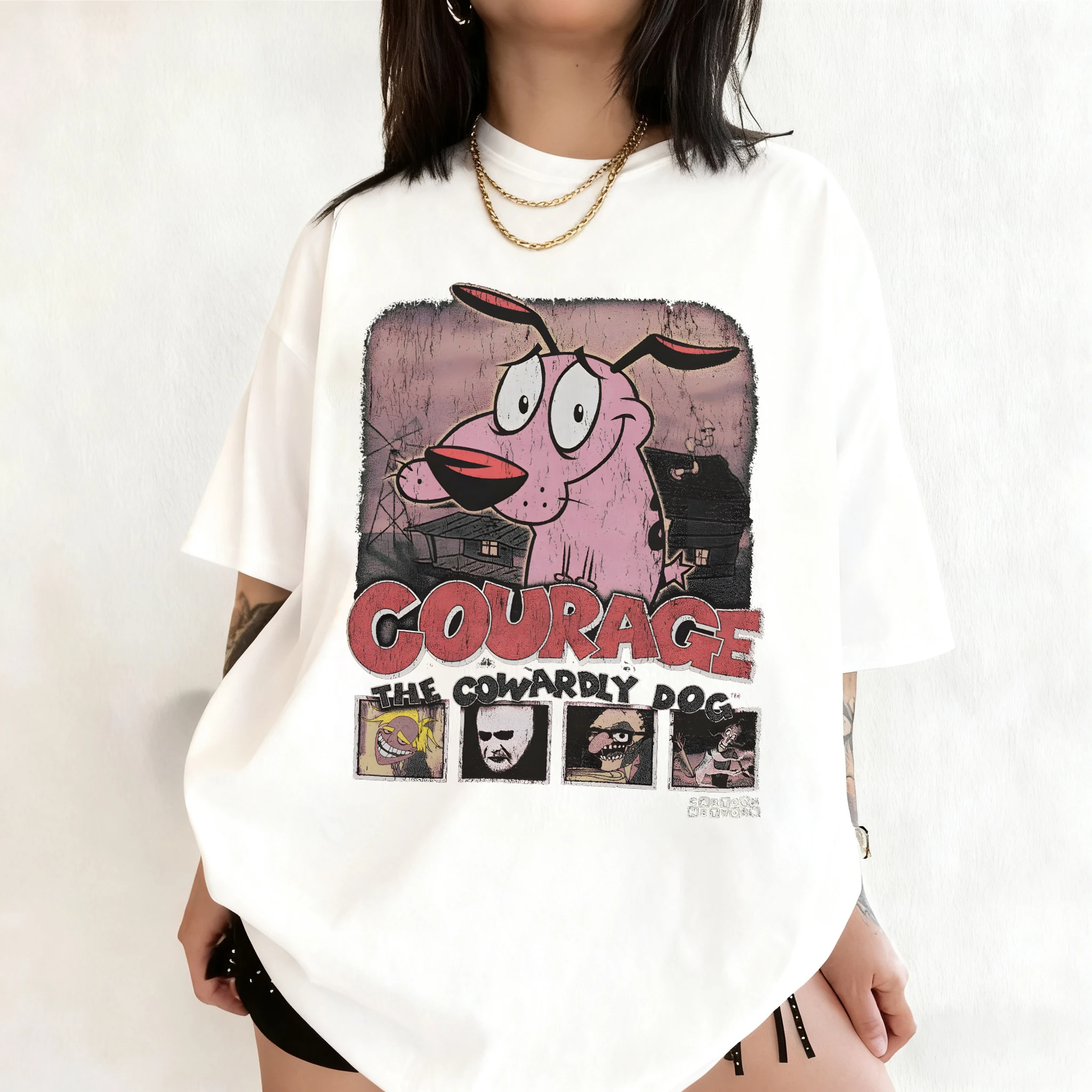 Summer Vintage Courage The Cow - Summer Clothing Vintage 评论和价格
