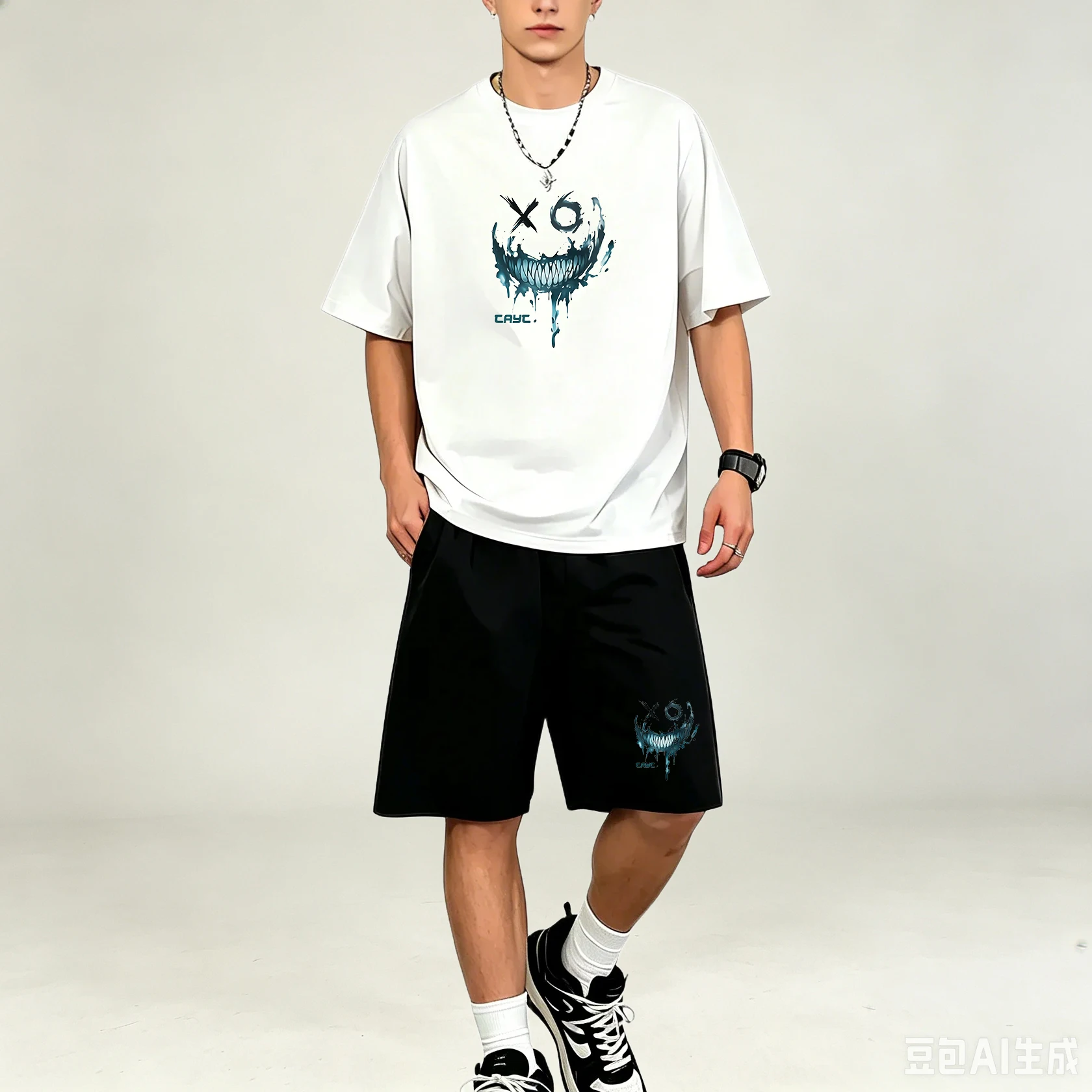 Men T-Shirts Sets Quick Dry Br - Summer Clothing For Young Men 评论和价格