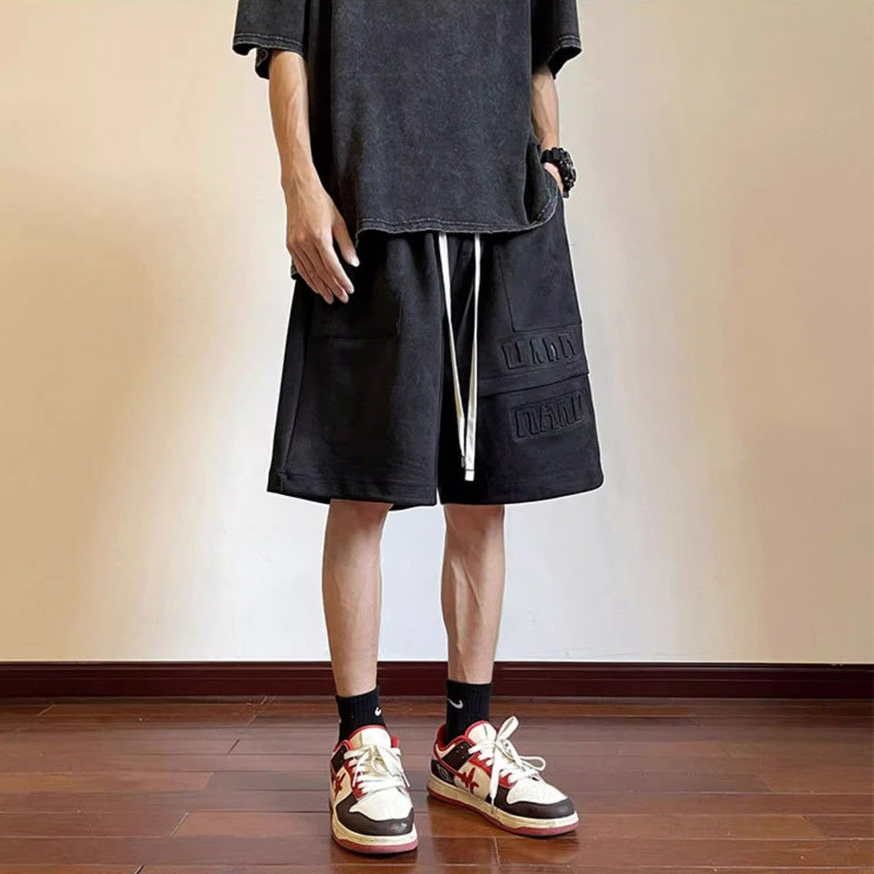 Men's Shorts Letter Splicing B - Summer Clothing Deals 评论和价格