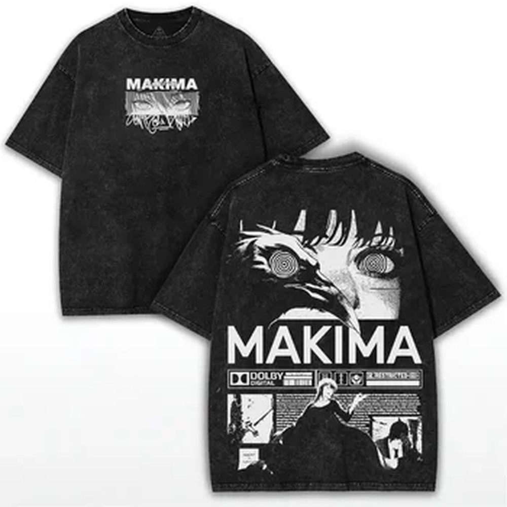 Chainsaw Man Makima Manga T-sh - Summer Clothing Italy 评论和价格