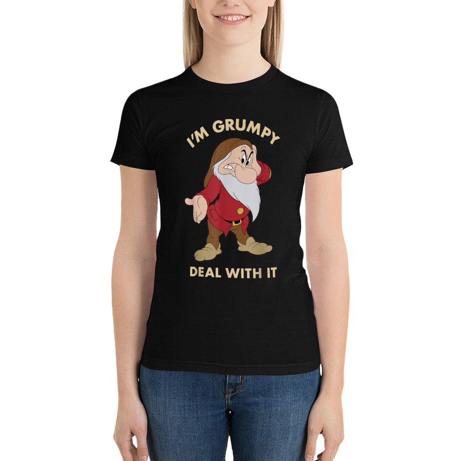 I'm Grumpy Deal With It T-Shir - Summer Clothing Deals 评论和价格