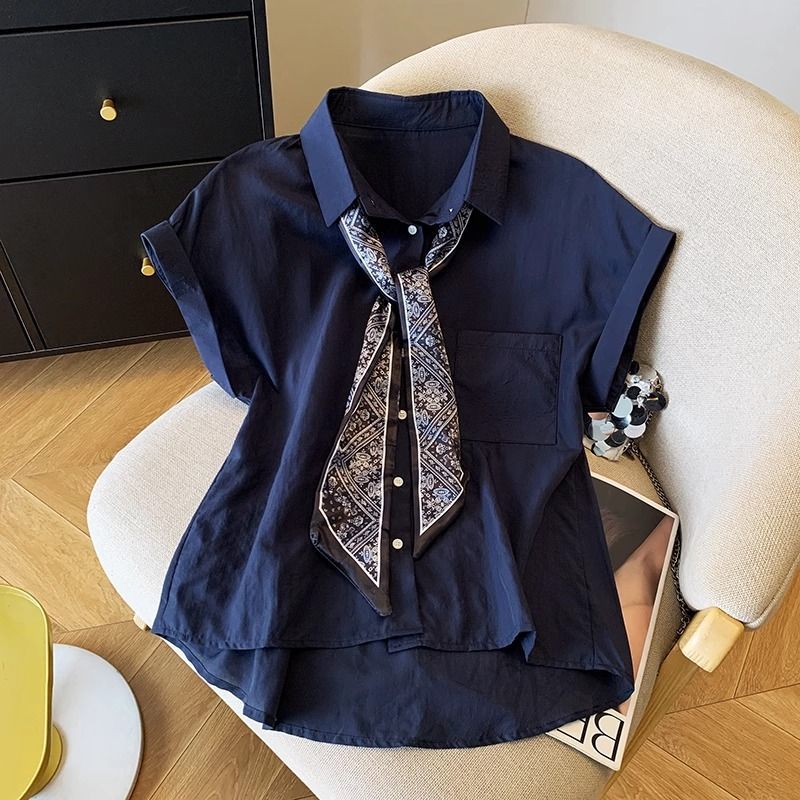 Office Lady Short Sleeve Solid - Summer Clothing Trends For Women 评论和价格