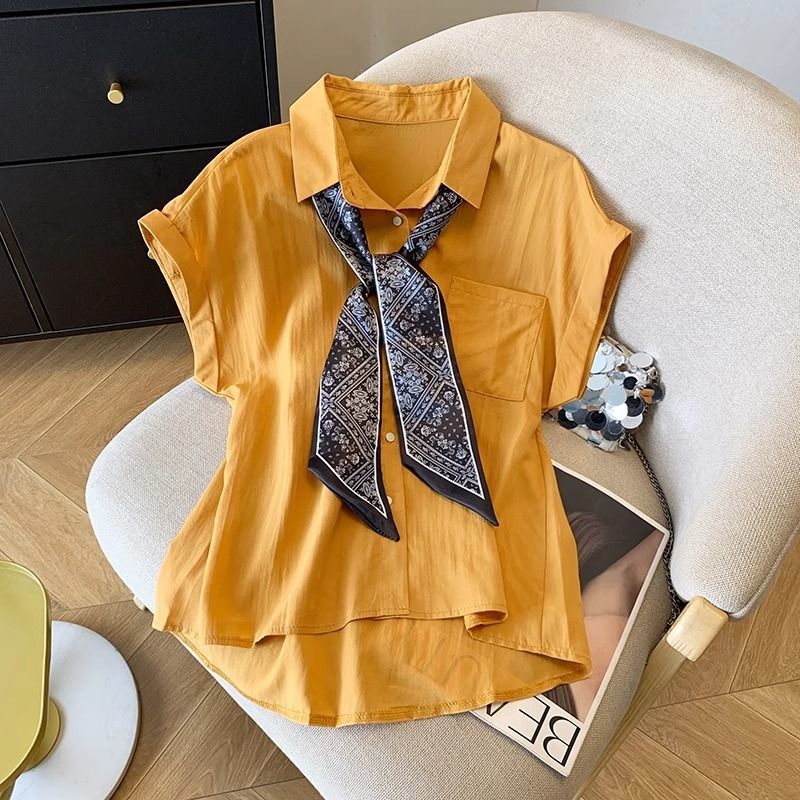Office Lady Short Sleeve Solid - Summer Clothing Trends For Women 评论和价格