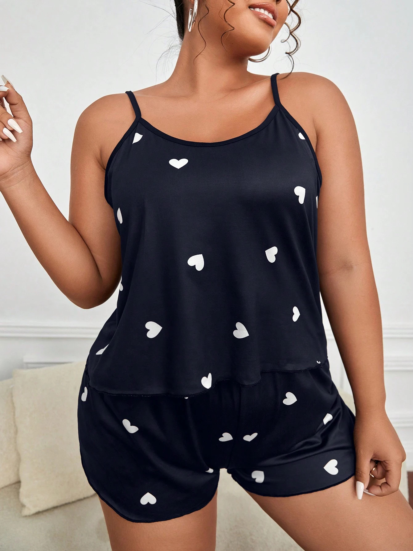 2 Pieces Pajamas Set for Women - Summer Clothing Stores 评论和价格