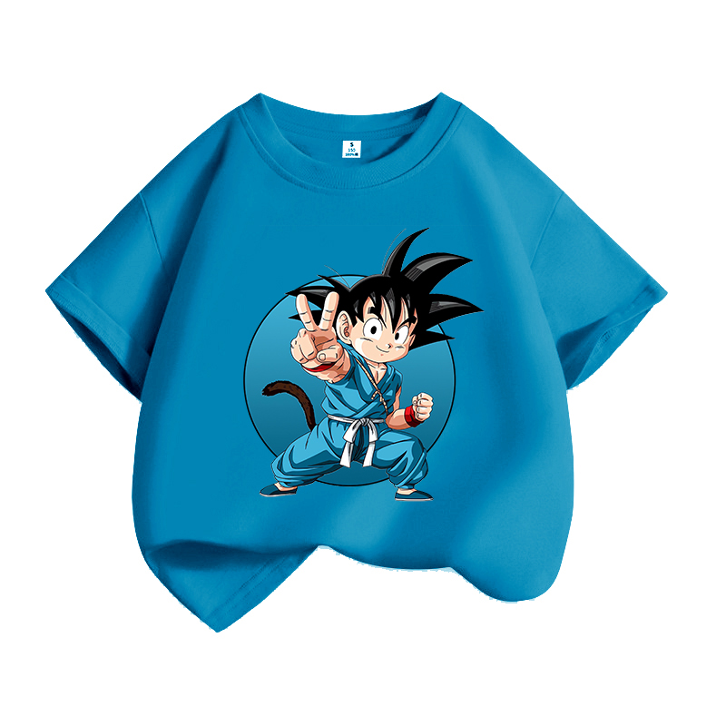 Dragon Ball Goku T-shirt Child - Summer Clothing For Baby Boy 评论和价格