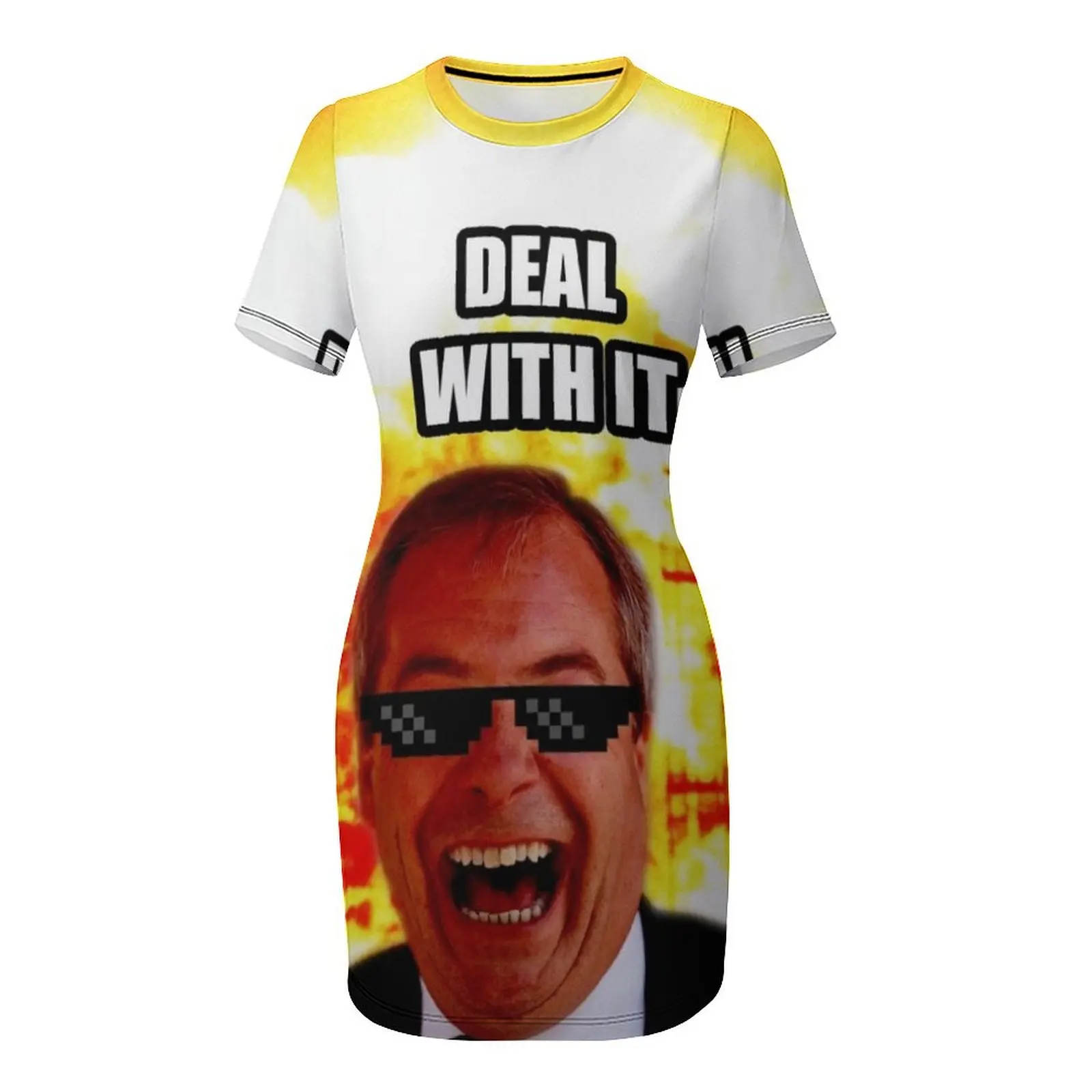 Deal With It Nigel Farage Shor - Summer Clothing Deals 评论和价格