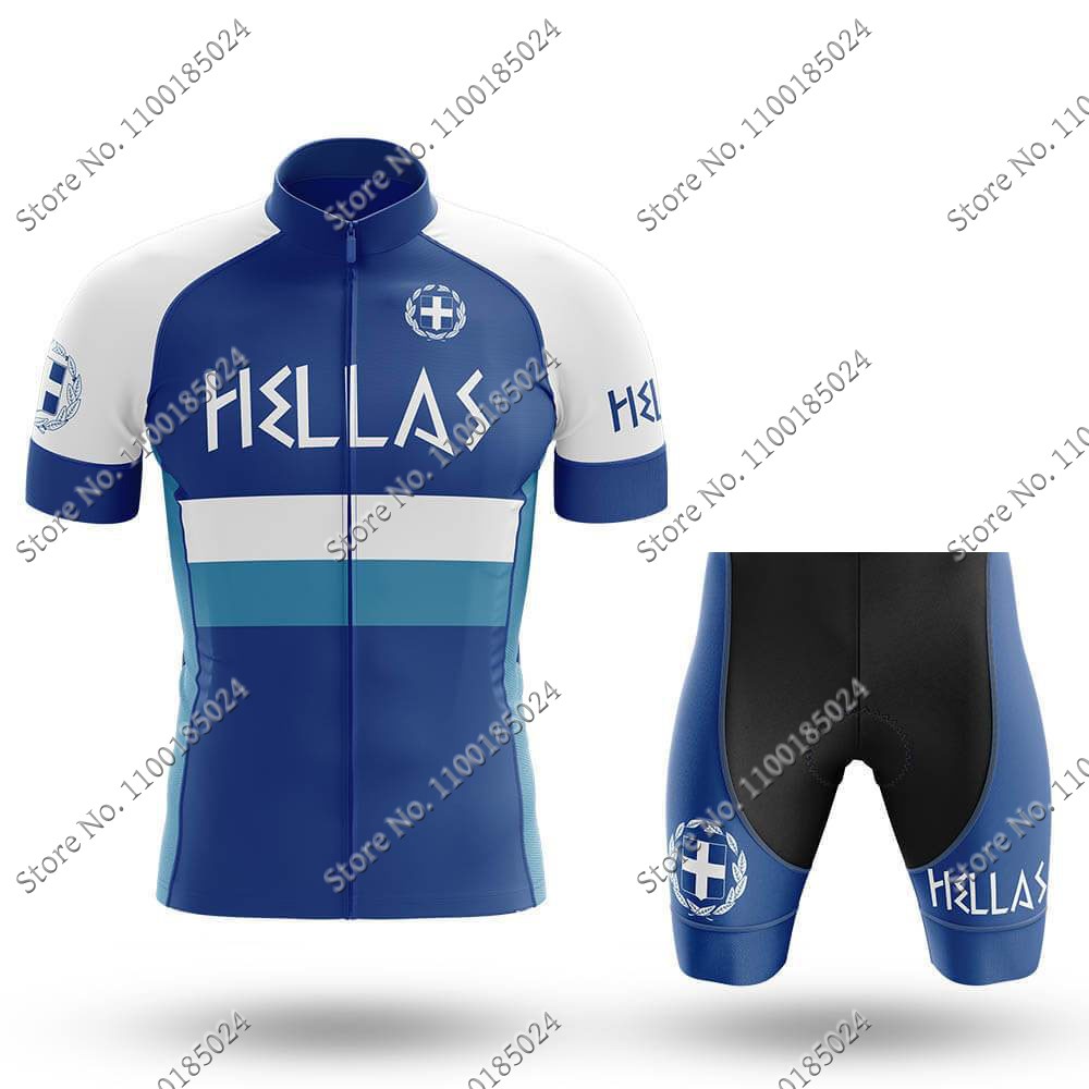 Hellas National Team Cycling J - Summer Clothing For Greece 评论和价格