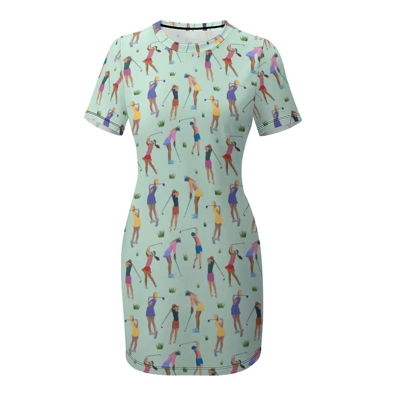 Golf girls on the course - min - Summer Clothing Online 评论和价格