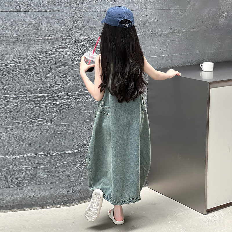 Vintage Blue Children Girls Hi - Summer Clothing Vintage 评论和价格