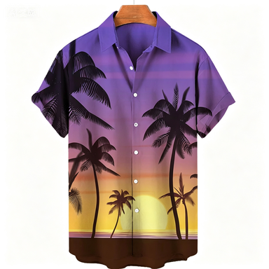 Men's Hawaiian Shirts Summer B - Summer Vacation Clothing Men 评论和价格