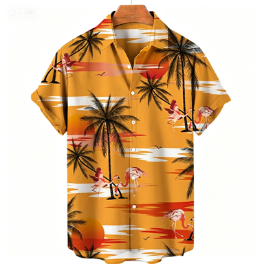 Men's Hawaiian Shirts Summer B - Summer Vacation Clothing Men 评论和价格