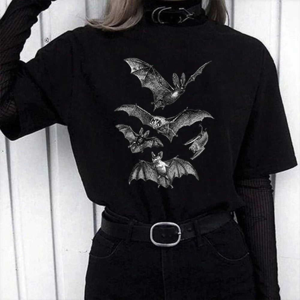 Gothic T Shirt Witchy Clothing - Summer Clothing Release 评论和价格