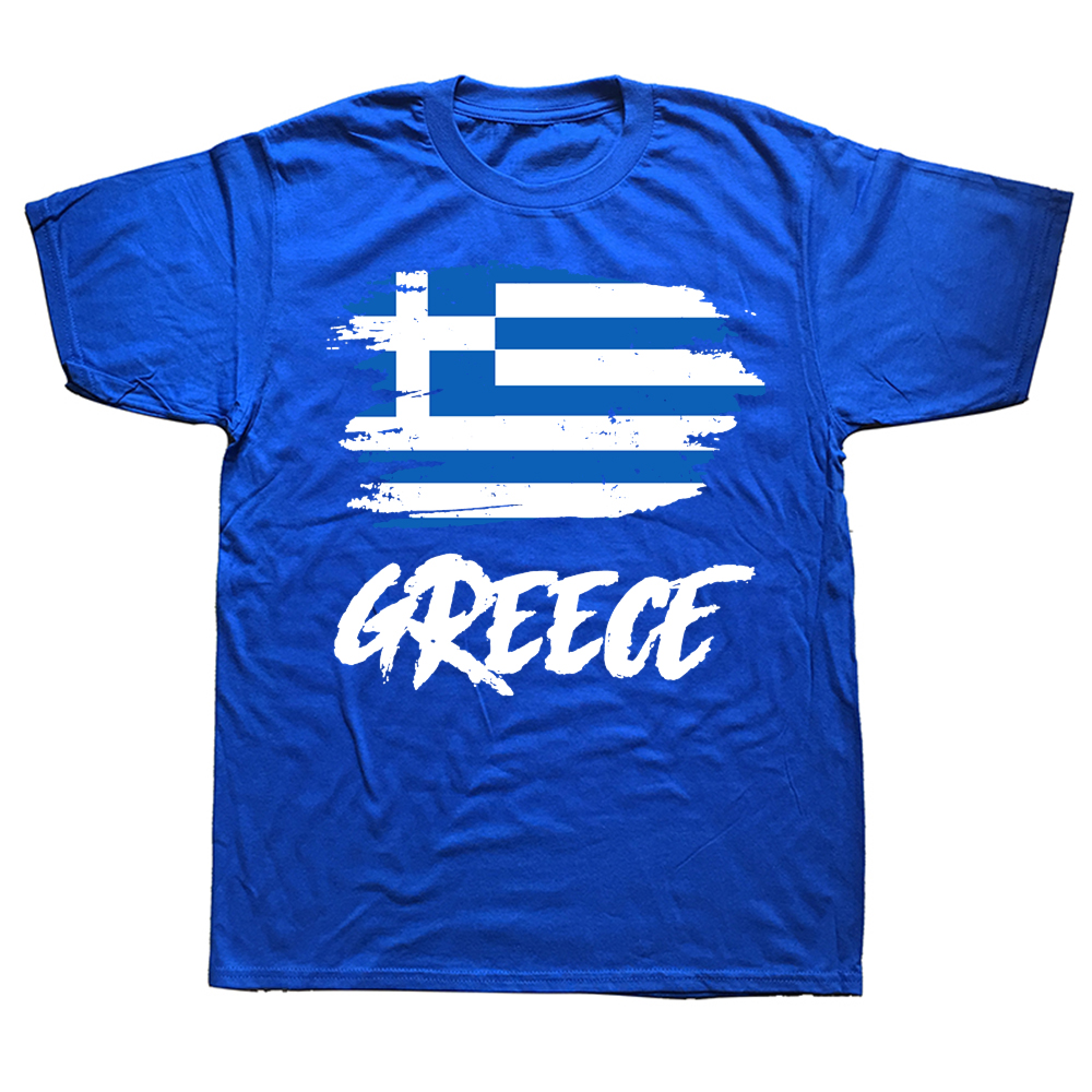 Funny Greece Flag Greek T Shir - Summer Clothing For Greece 评论和价格