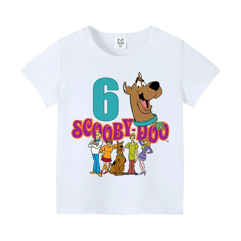 Scooby-Doo Birthday Number Tee - Summer Clothing For Baby Boy 评论和价格