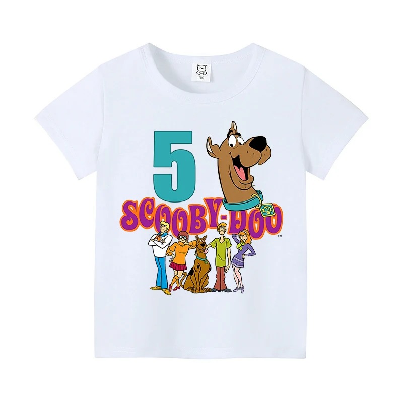 Scooby-Doo Birthday Number Tee - Summer Clothing For Baby Boy 评论和价格