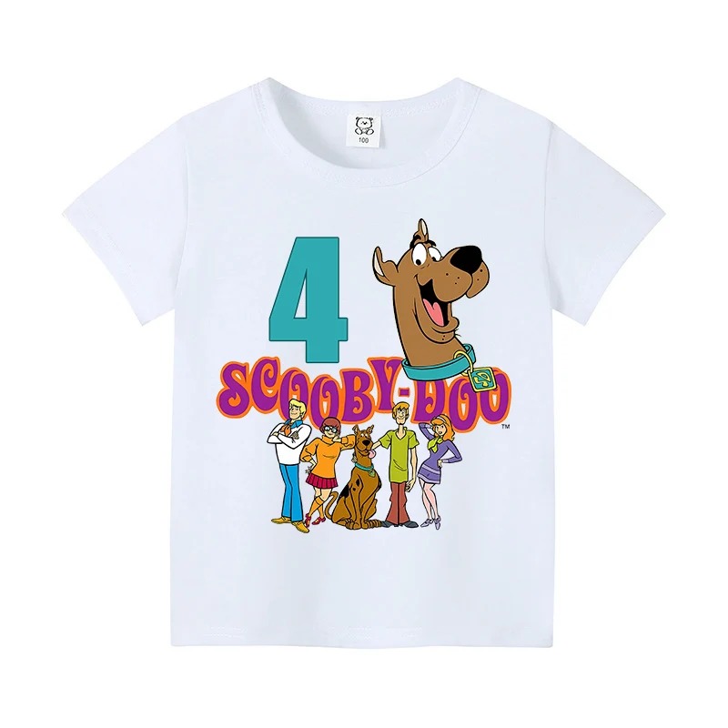 Scooby-Doo Birthday Number Tee - Summer Clothing For Baby Boy 评论和价格
