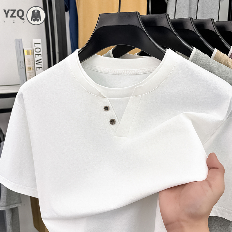 Mens Short Sleeve T Shirt Henl - Summer Clothing For Young Men 评论和价格