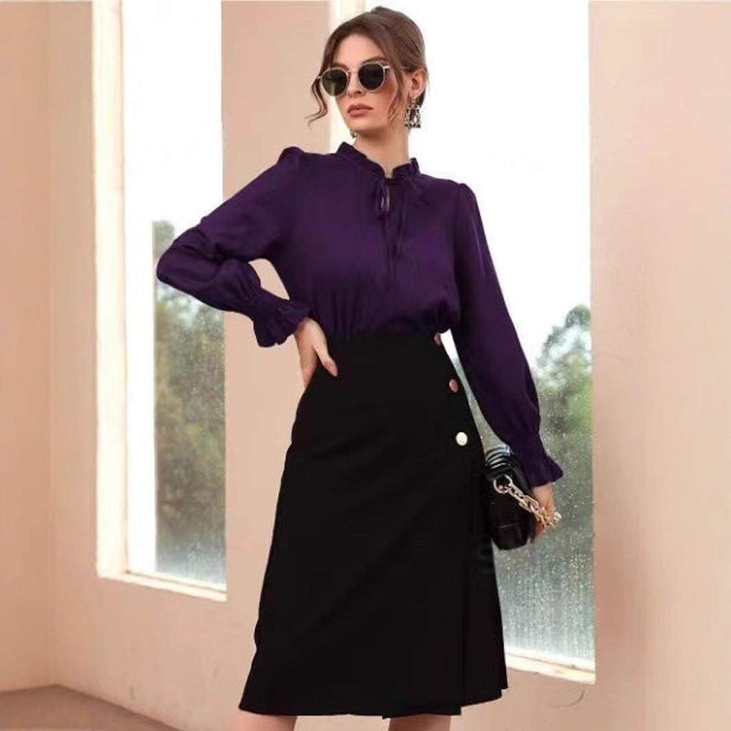 Cross-Border Women's Satin Lon - Summer Clothing Online 评论和价格
